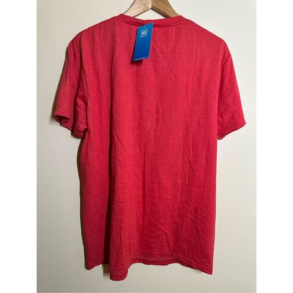 Mens GM Chevrolet Truck Red Short Sleeve Comfy T Shirt Size Large - Picture 3 of 3